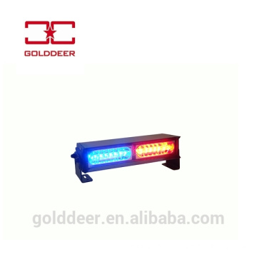 LED tablero luz azul rojo seguridad coche luz intermitente de advertencia